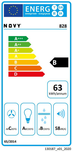Novy Lüfterbaustein Essence Edelstahl