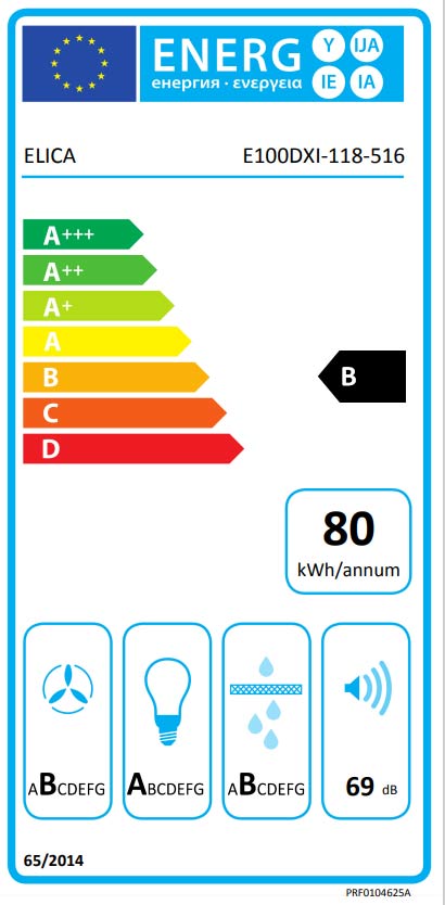 Elica Joy klassische Wandhaube
