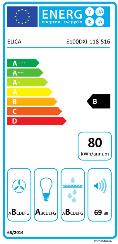 Elica Joy klassische Wandhaube
