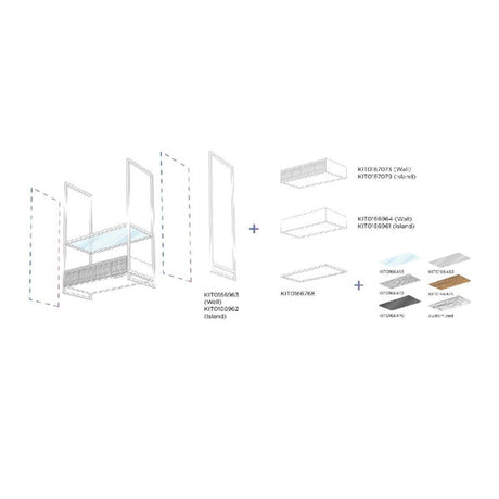 Kit mit Absaugmodul für Open Suite