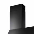 Kamin Schwarz für elica Ikona Maxxi Pure