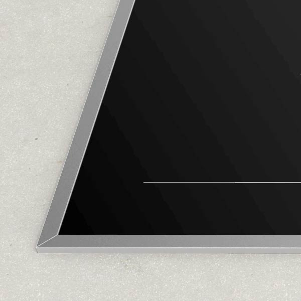 Berbel Downline Kochfeldrahmen Edelstahloptik