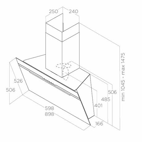 Elica Majestic No Drip Kopffreihaube
