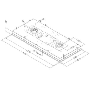Novy Maxi Pureline Deckenlüfter