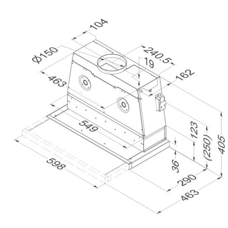 Novy Moveline Flachschirmhaube