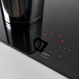 Novy Induktionskochfeld Comfort mit intuitiver Bedienung und elegantem Design