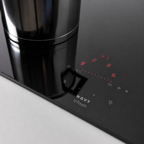 Novy Induktionskochfeld Comfort mit intuitiver Bedienung und elegantem Design