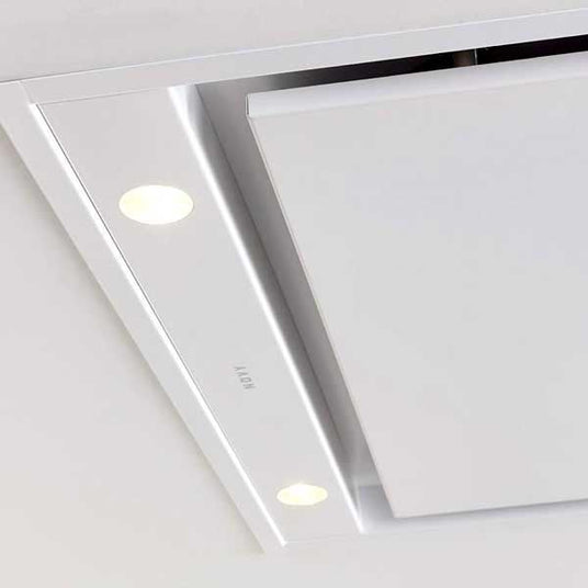Novy Deckenlüfter Pureline Compact Detailansicht LED Beleuchtung