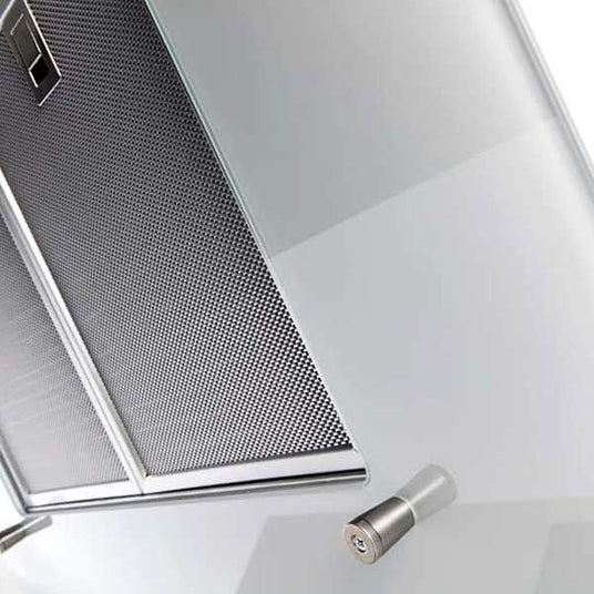 Filter Detailansicht von einer Novy Vision Wandhaube
