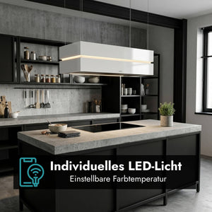 berbel Skyline Edge Base mit dimmbarer LED-Beleuchtung und klarer Kantenoptik