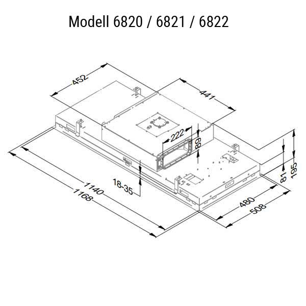 Novy Pureline Compact Deckenlüfter