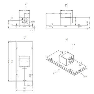 Novy Pureline Deckenlüfter