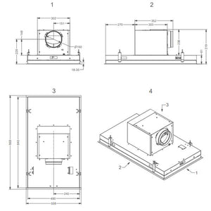 Novy Pureline Deckenlüfter
