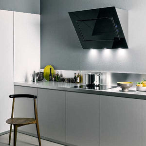 Kopffreihaube Quasar von Falmec Schwarz oder Weiß