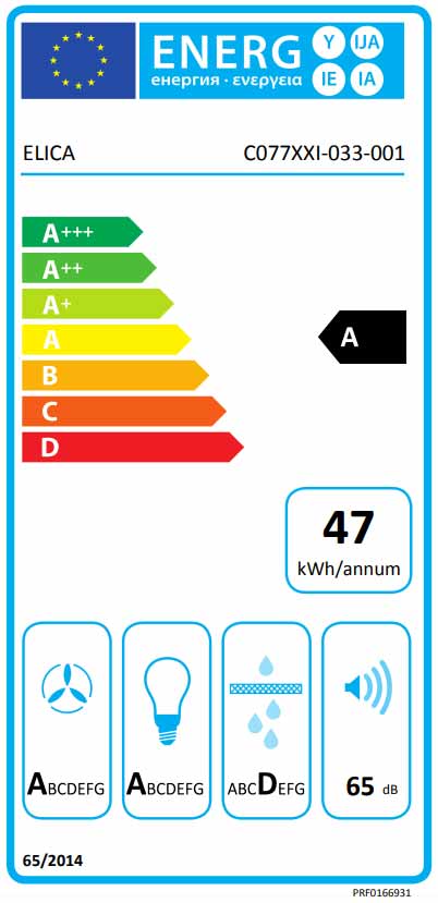 Elica Sheen-S Kopffreihaube