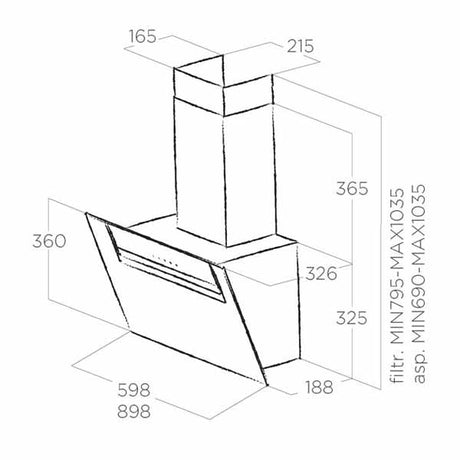 Elica Sheen-S Kopffreihaube