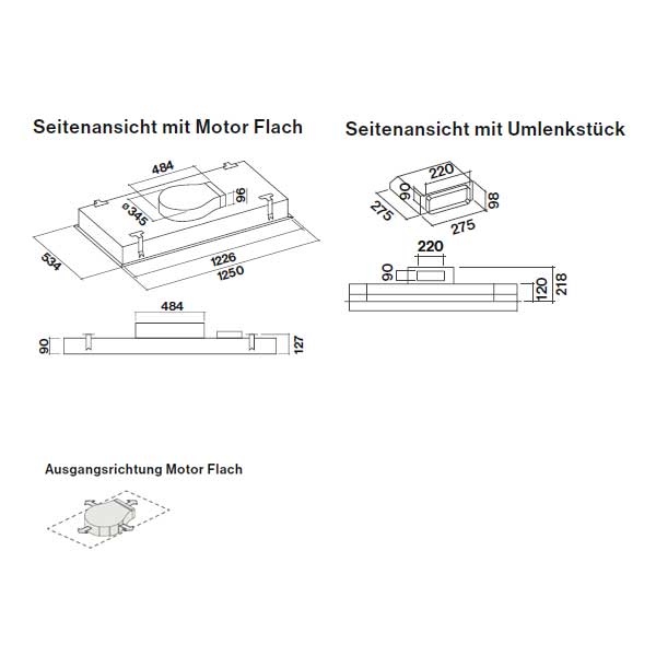 Falmec Skema Deckenlüfter

