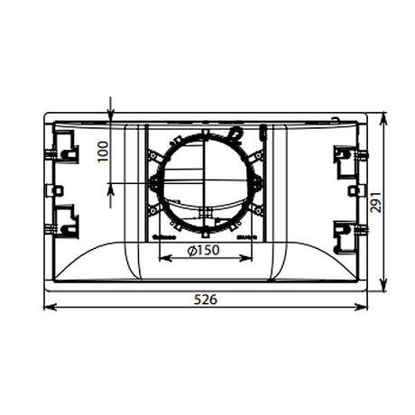 Falmec Lüfterbaustein Plus Green Tech