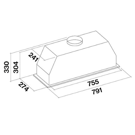 Falmec Lüfterbaustein Plus Pro