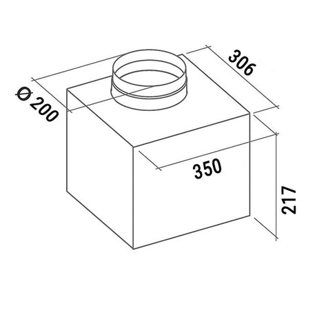 Falmec Würfelmotor 1300 m3/h