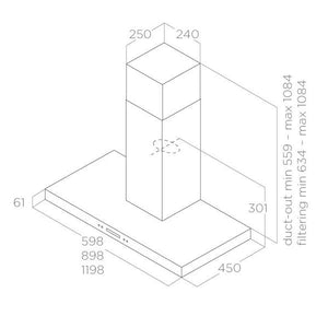Elica Spot Plus Wandhaube und Inselhaube
