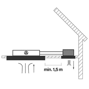 Falmec Umluftbox Carbon.Zeo Deckenlüfter