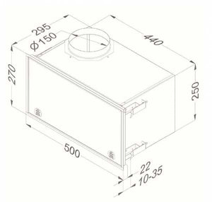 Novy Umluftbox 841.400 für Novy Dunstabzugshauben