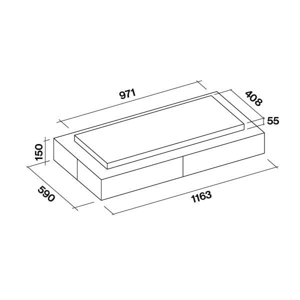 Falmec Vega Deckenlüfter Umluft