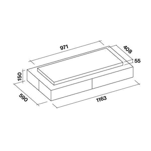 Falmec Vega Deckenlüfter Umluft