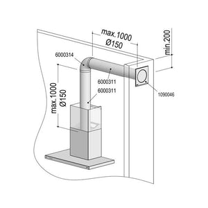 Berbel Abluftset I Rund 150 bT 