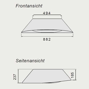 Falmec Vogue Inselhaube