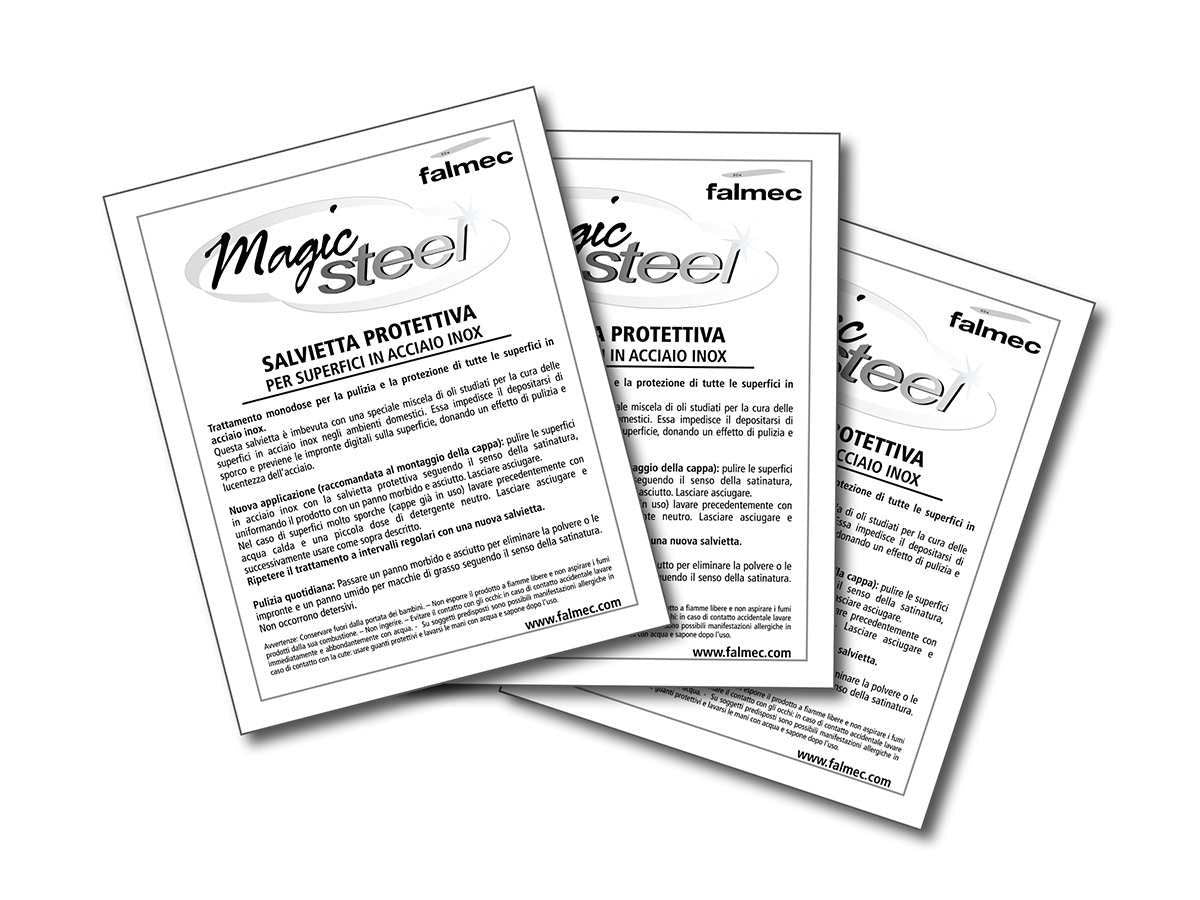 Falmec Magic Steel Pflegetücher