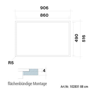 Falmec Induktionskochfelder 58/78/88/90 cm