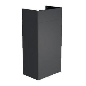 Airforce Kamin schwarz lackiert