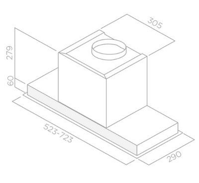 Elica Hidden IXGL Lüfterbaustein