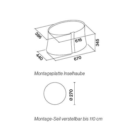 Dunstabzugshaube Falmec Marilyn Eion System
