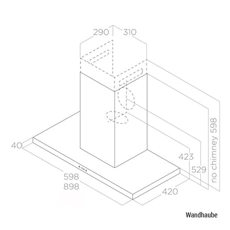 Elica Thin Wandhaube
