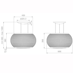 Elica Interstellar Inselhaube