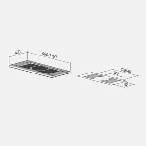 Deckenkonsole Skyline Edge Play BIH SKE-P
