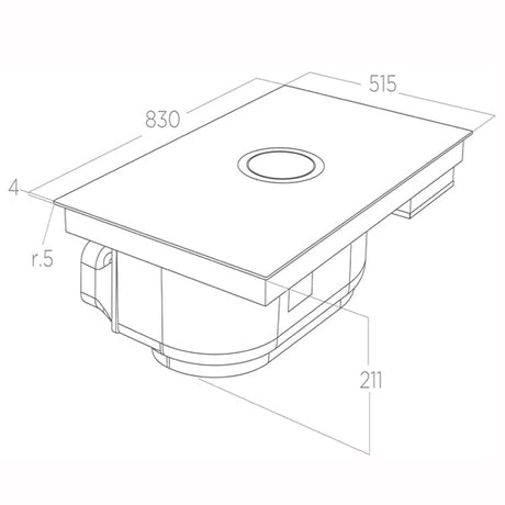 Elica NikolaTesla Switch Kochfeld & Haube