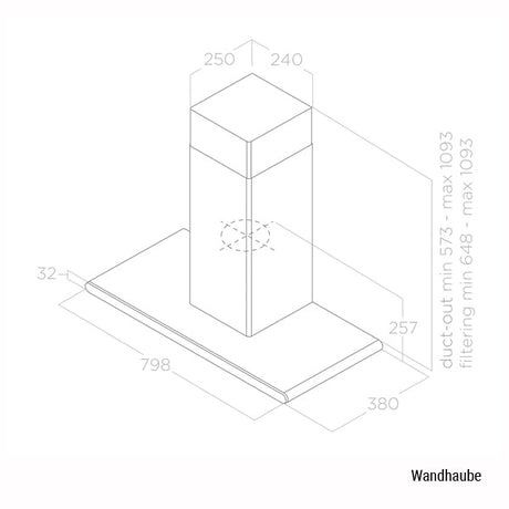 Elica Galaxy Dunstabzugshaube 