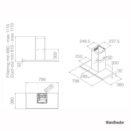 Elica Galaxy Dunstabzugshaube 