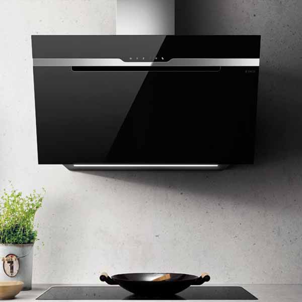 schwarze Dunstabzugshaube - Elica Majestic No Drip
