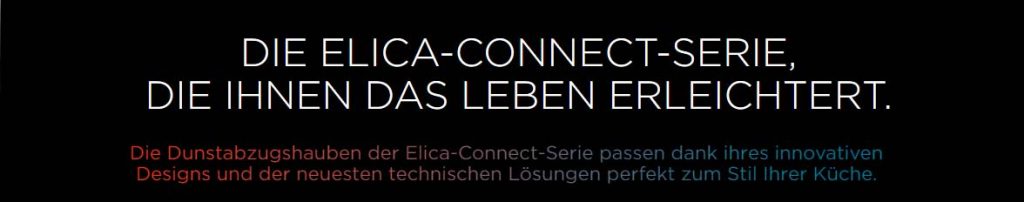 Elica Connect Serien die ihnen das leben erleichtern 